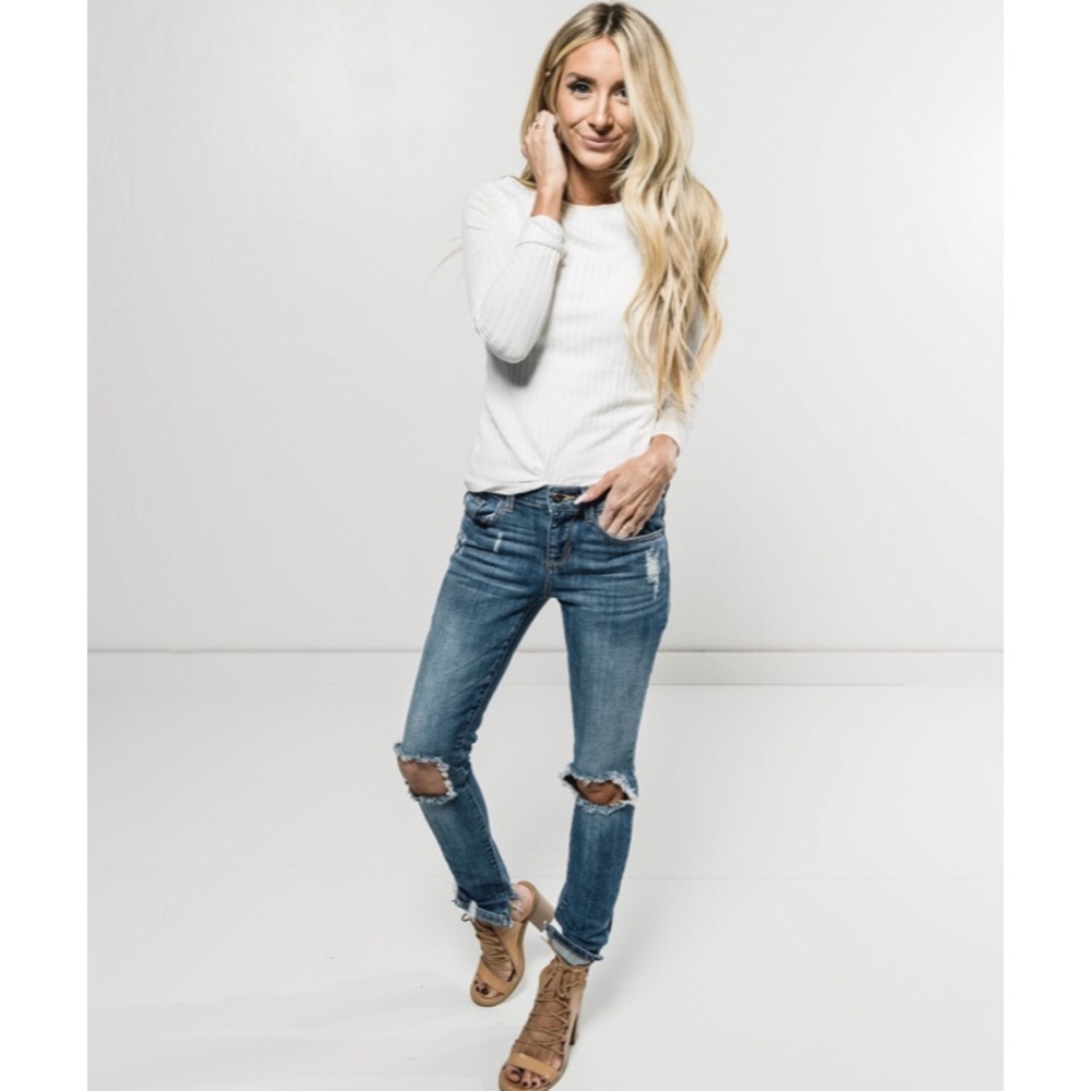 Ariel Destroyed Denim